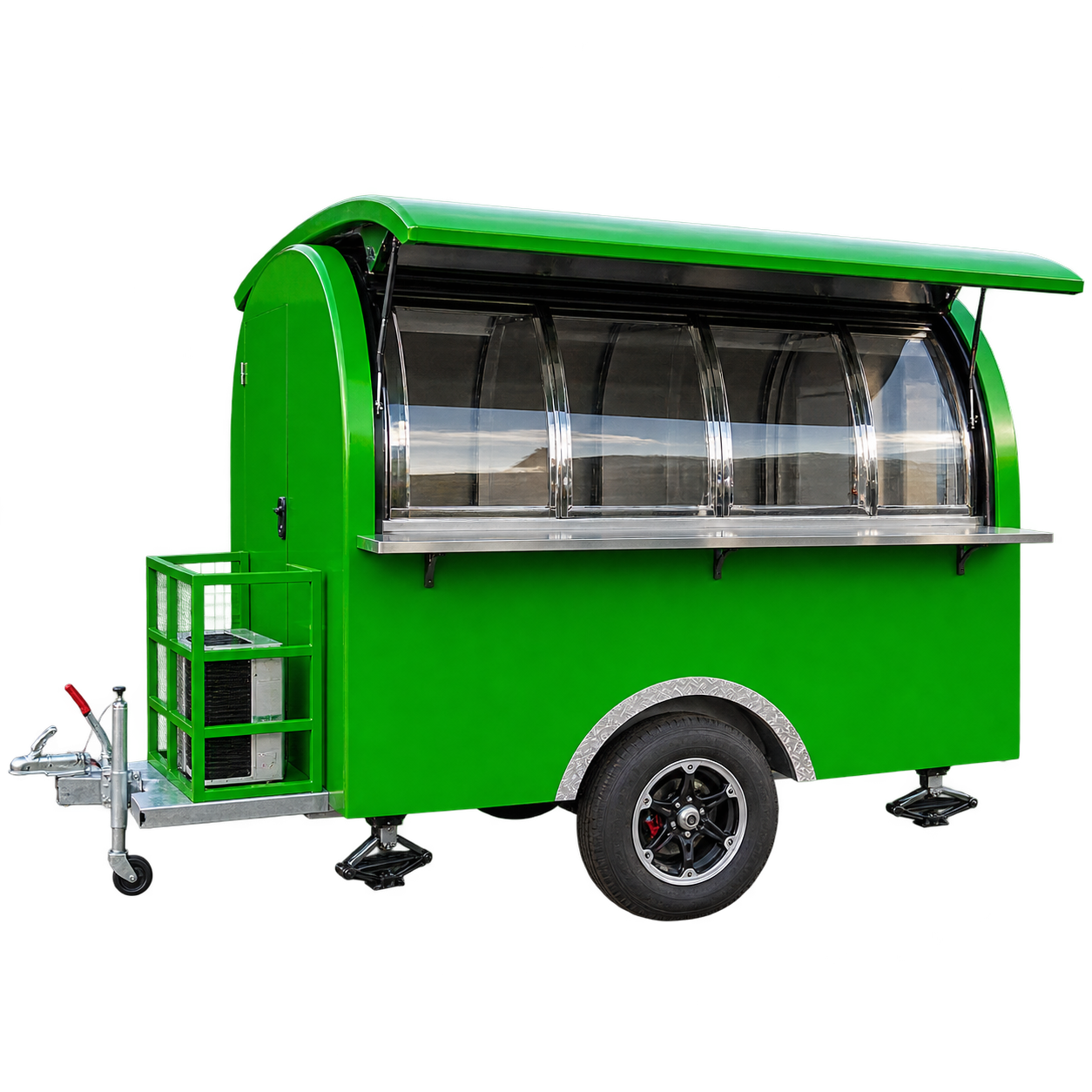 8 ft Coffee Trailer